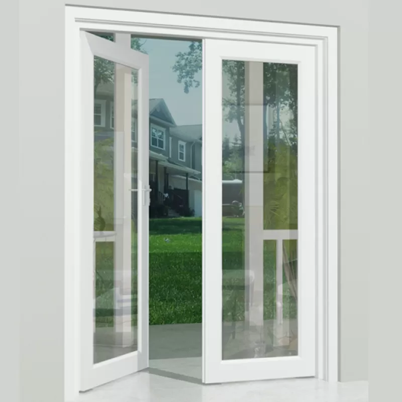 Cửa đi mở quay nhôm wisdom