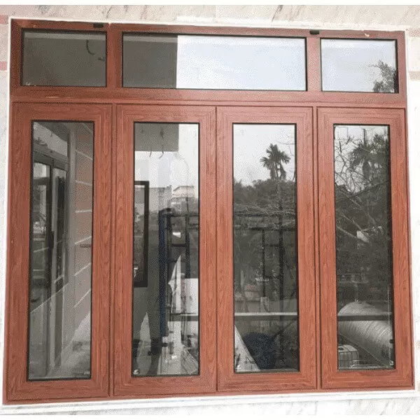 Cửa Nhôm Wisdom giả gỗ